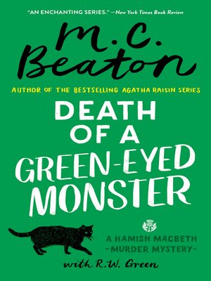 cover image of Death of a Green-Eyed Monster